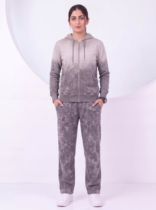 Women's/Premium StoneWash - 100% Cotton Fleece Tracksuit