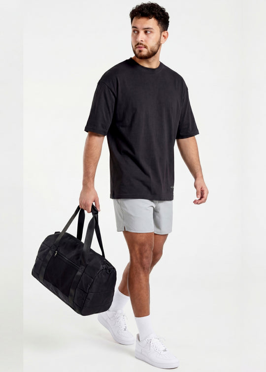 W Prime Oversized Tee - Black 100% Cotton