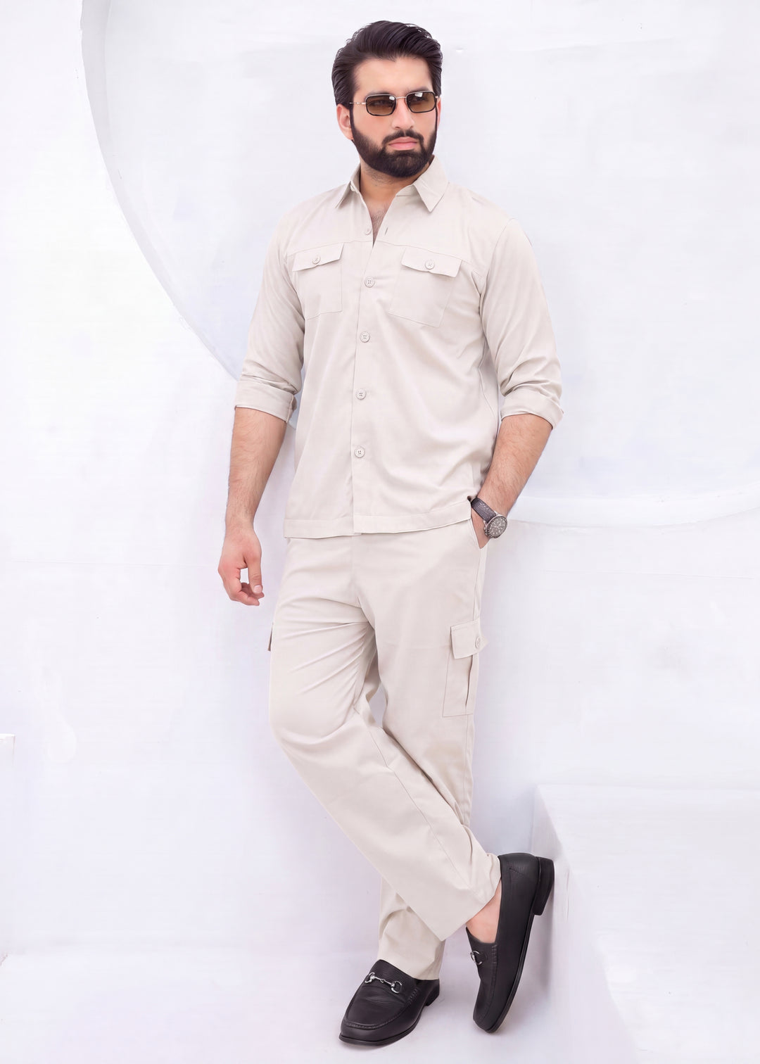 Beige Classic - Premium Safari Suit