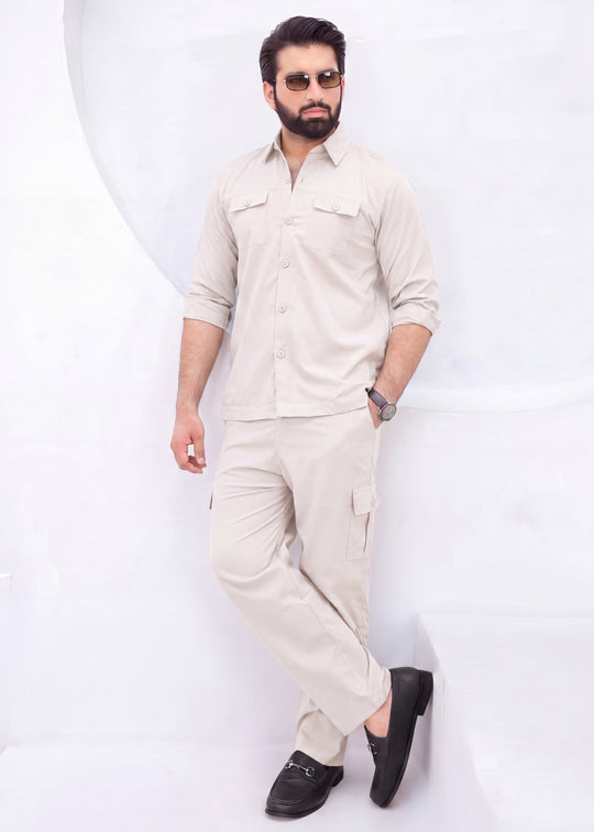 Beige Classic - Premium Safari Suit
