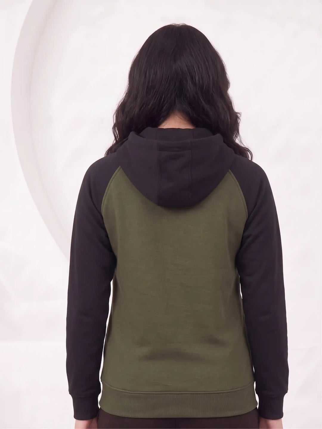 W - Core Contrast Premium Cotton – Olive Green & Black
