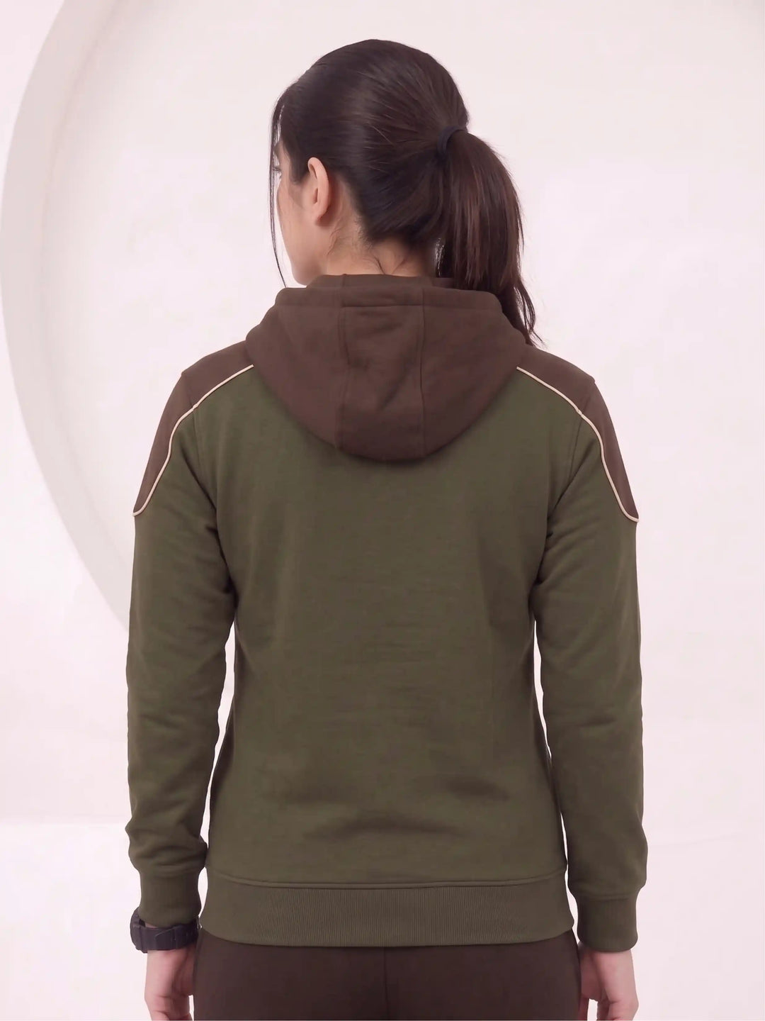 W - Ridgeway Zipper Premium Cotton – Olive & Brown