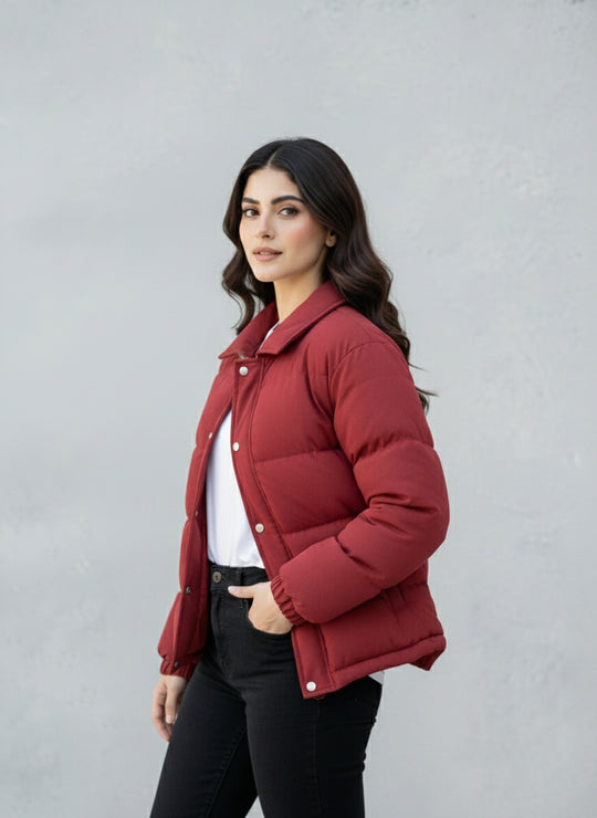 The Heritage Jacket - Maroon Masterpiece