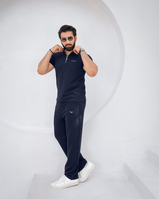 Navy Seal - Premium Cotton Polo Twinset