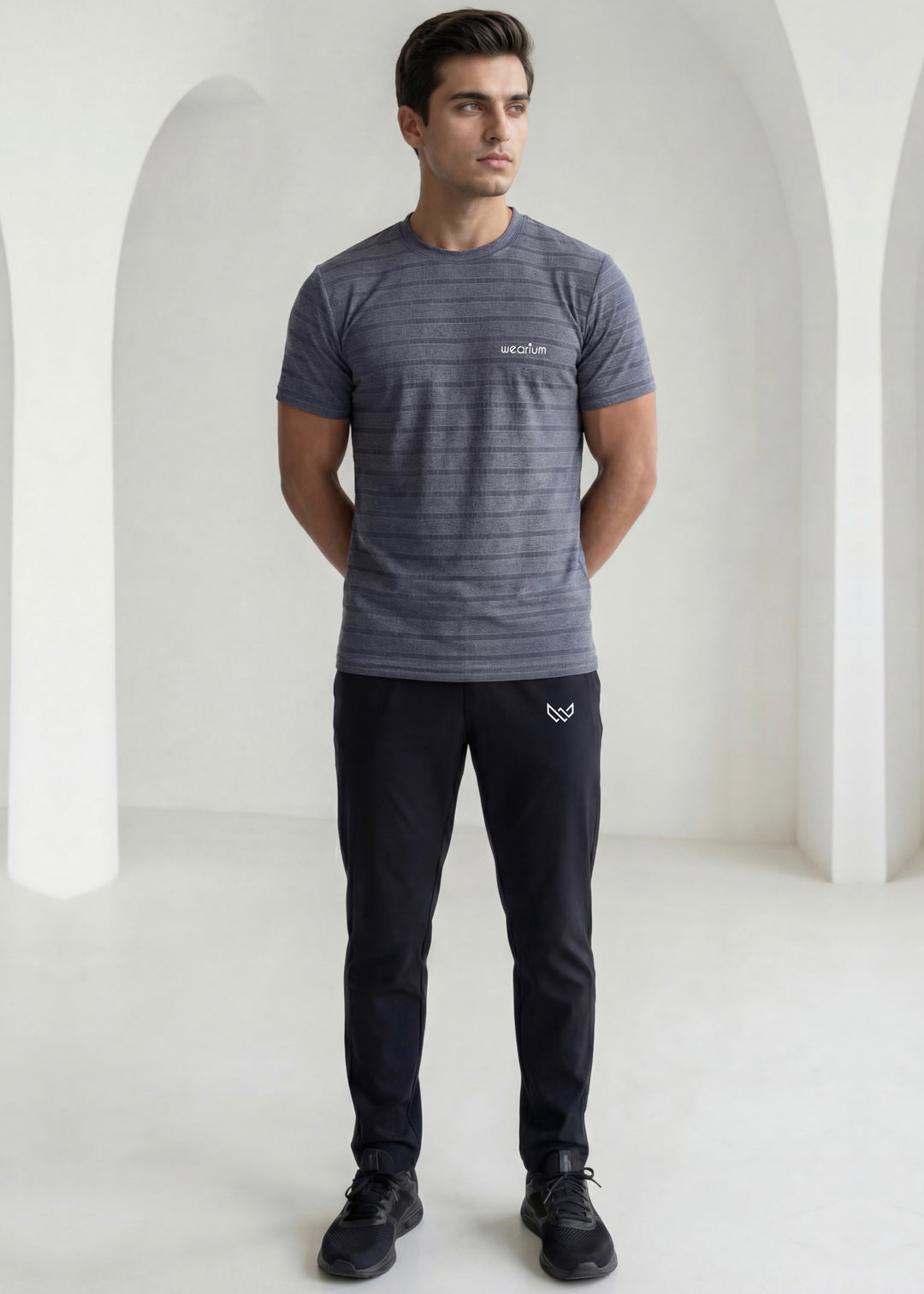 Imported Popcorn Knit - Zinc Tracksuit