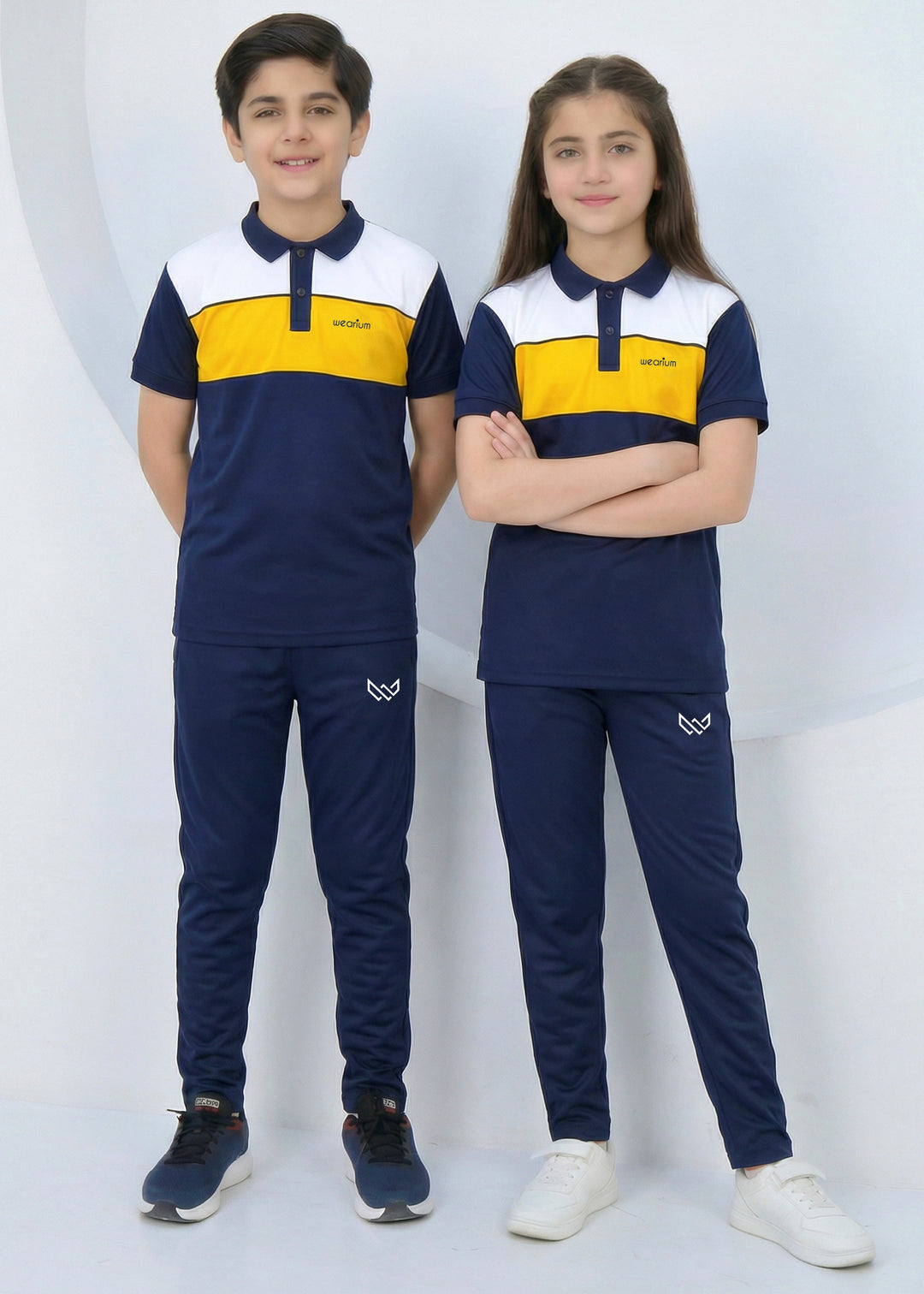 Sunburst Navy - Kids Dri-Fit