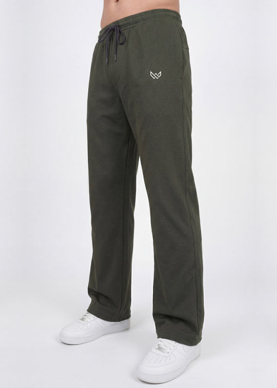 Rib-Stop Stretch Trouser - Olive
