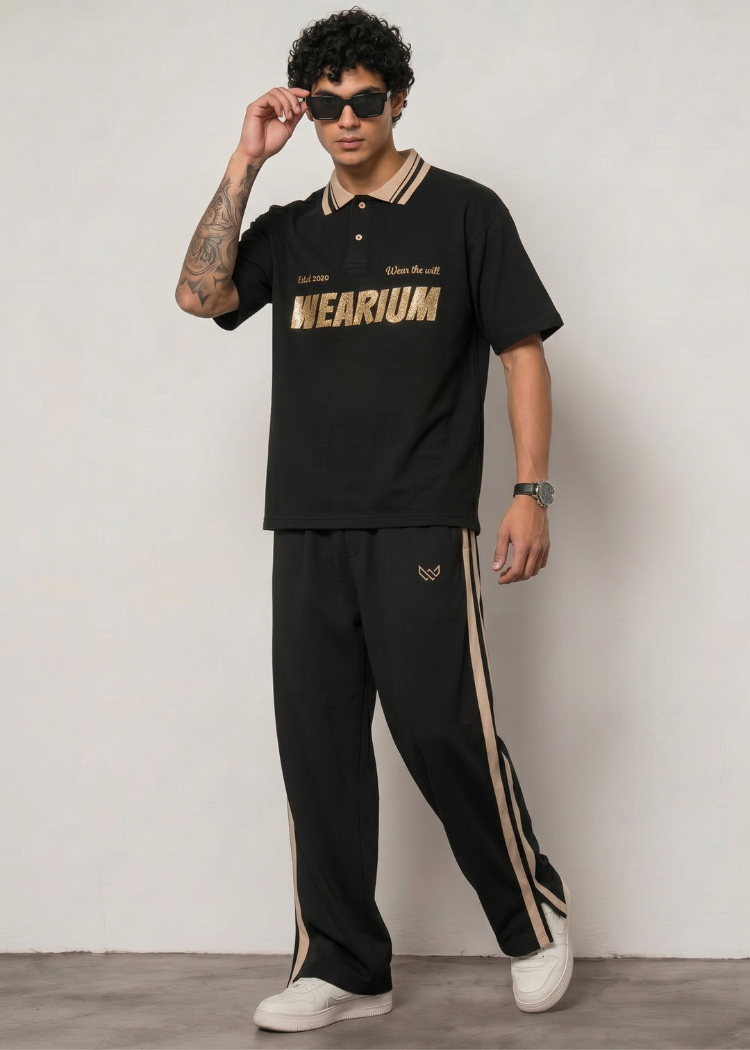 Monarch - Premium Cotton Polo Twinset