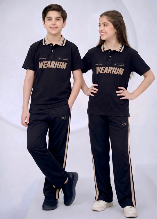 Monarch Kids - Premium Cotton Polo Twinset