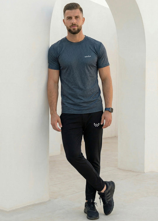 Textured AirLite Knit - Zinc Tracksuit