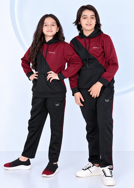Maroon Max - Kids Winter Tracksuit