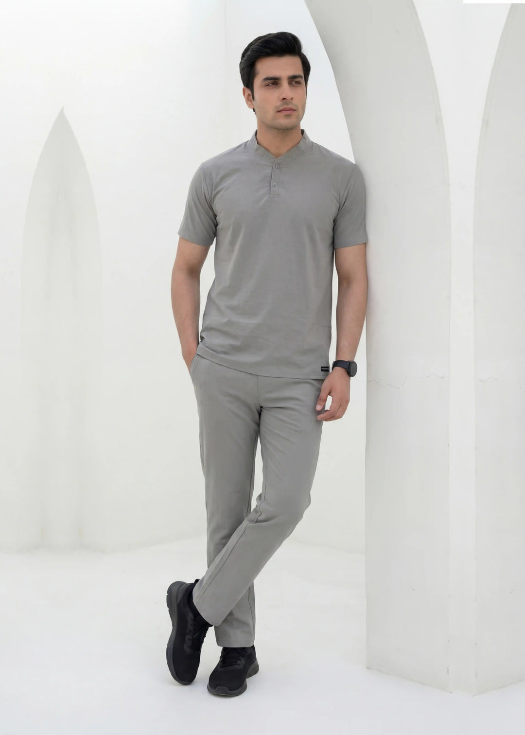 Prestige Slate - Premium Safari Suit