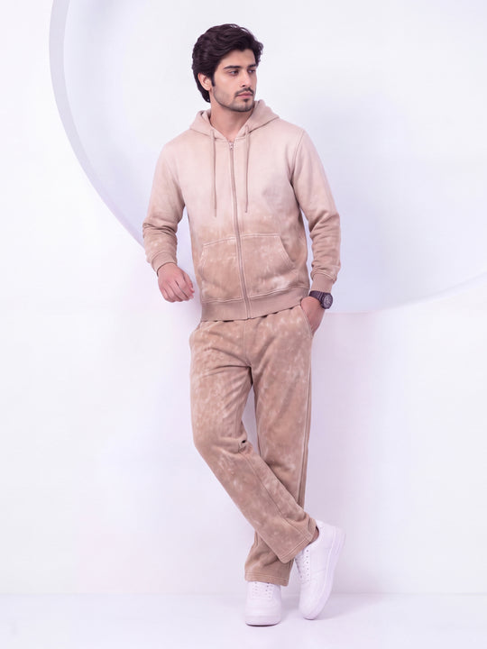 Desert Sand Premium Acid Wash - Winter Tracksuit
