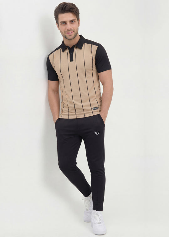 City Stripe Tan - Dri-Fit Tracksuit