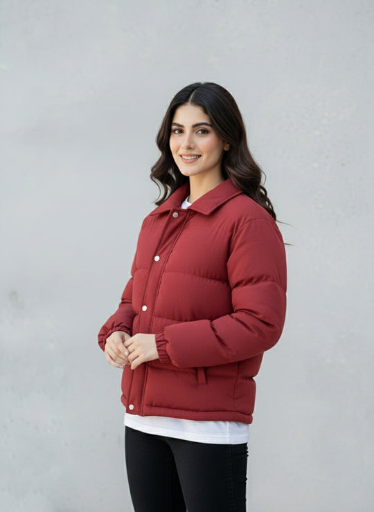 The Heritage Jacket - Maroon Masterpiece
