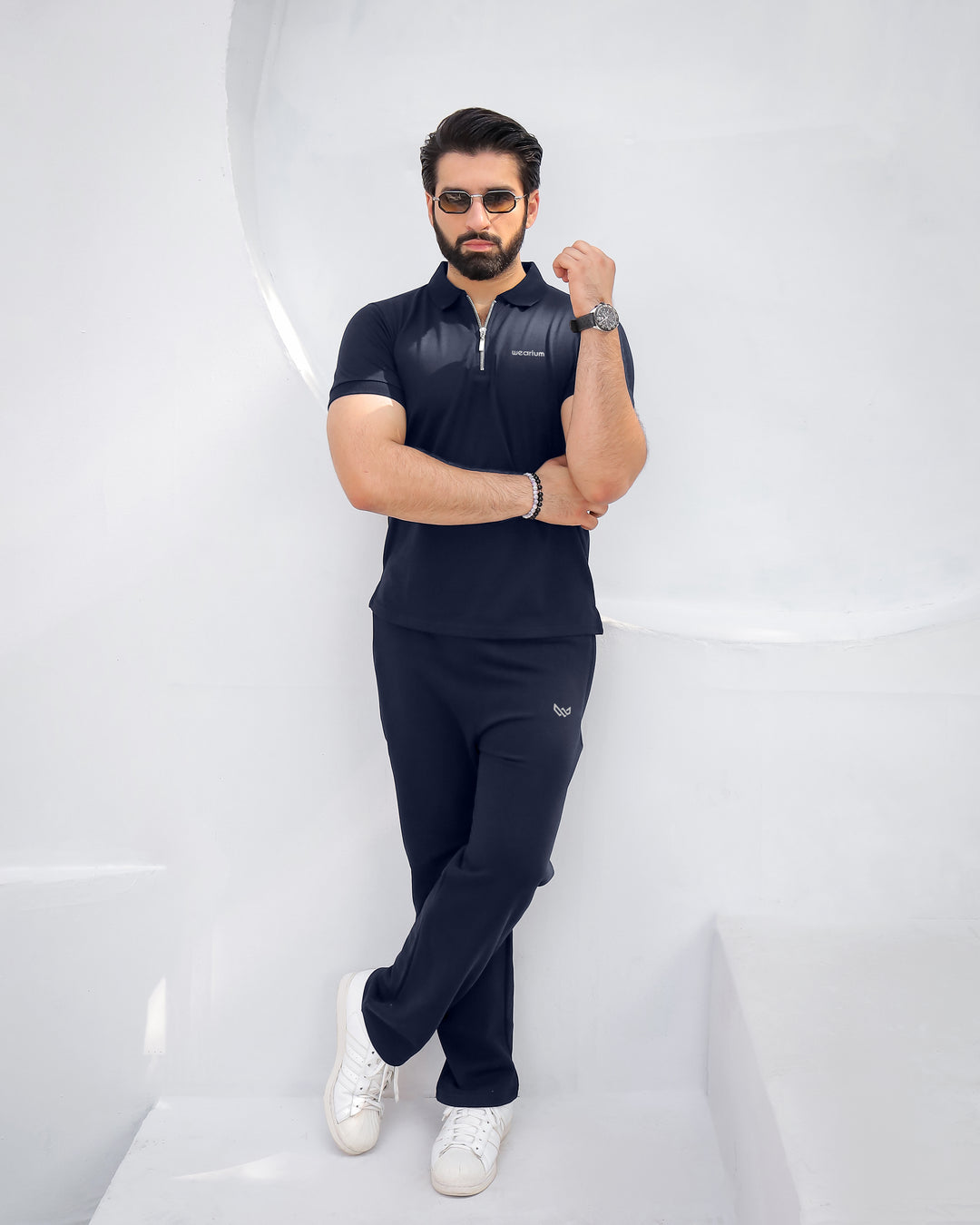Navy Seal - Premium Cotton Polo Twinset