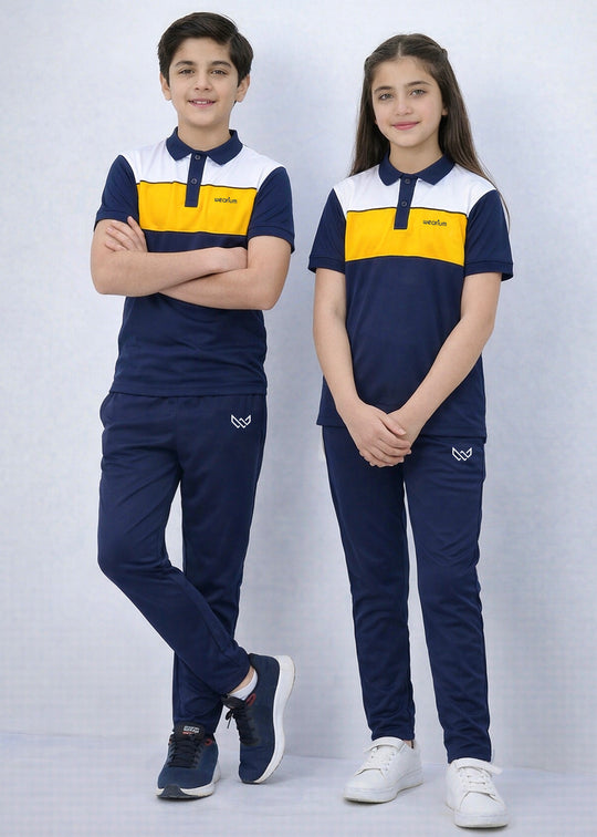 Sunburst Navy - Kids Dri-Fit