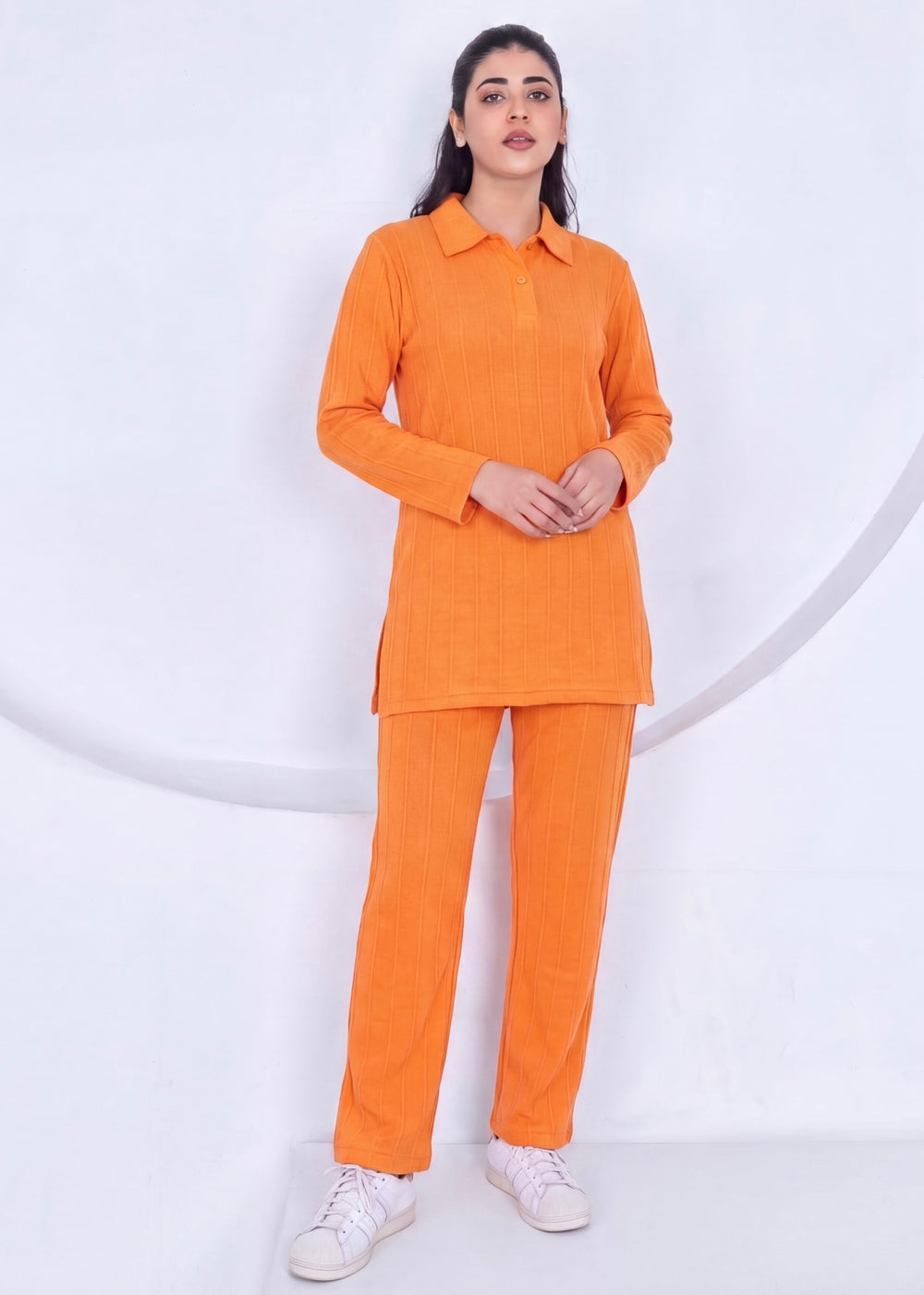 Orange Rust - Premium Cotton Twinset