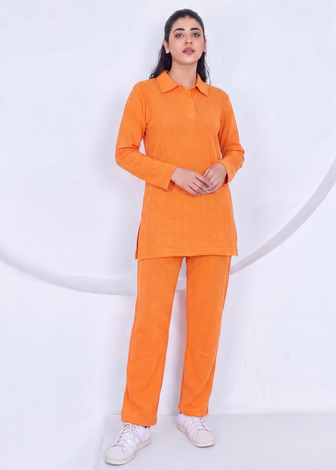 Orange Rust - Premium Cotton Twinset