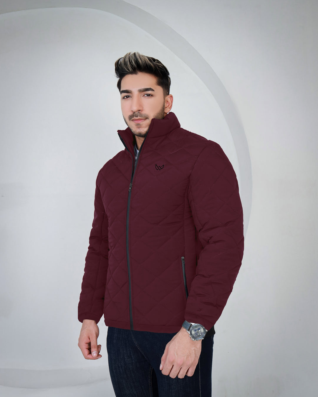 Bubble Jacket - Maroon