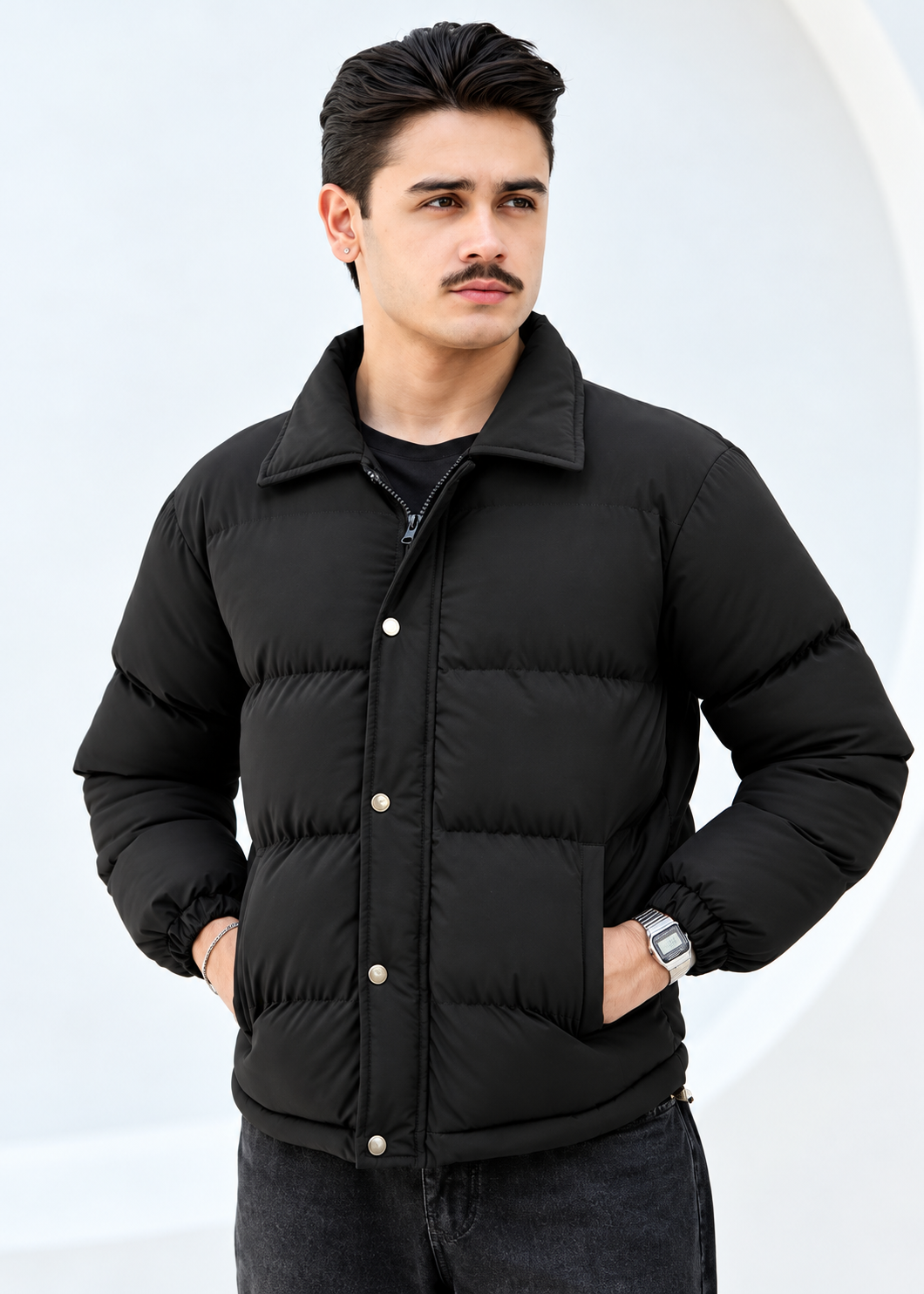 Black Crest Jacket -  Masterpiece