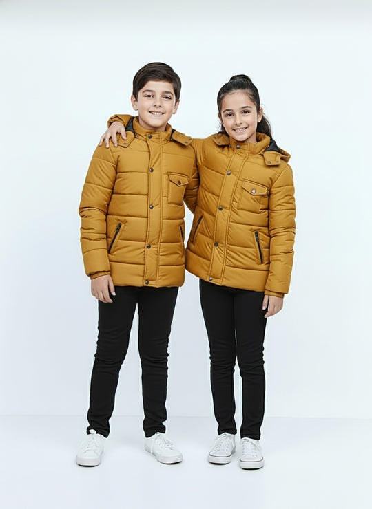 Mustard Bomber Jacket - Kids