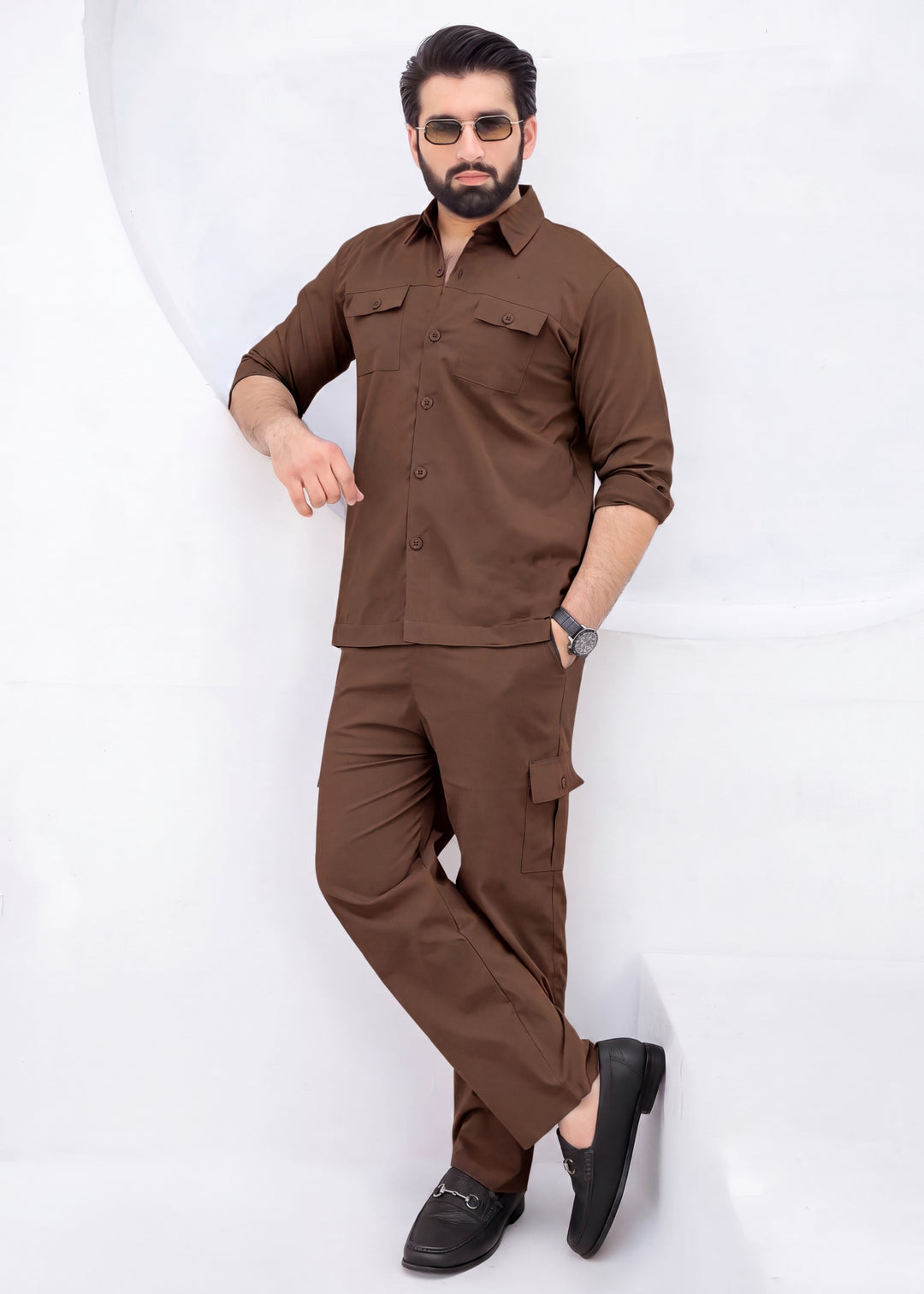 Brown Classic - Premium Safari Suit