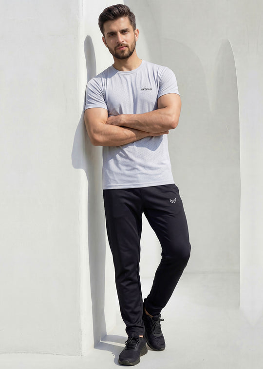 Air Mesh Knit - Lt Grey Tracksuit