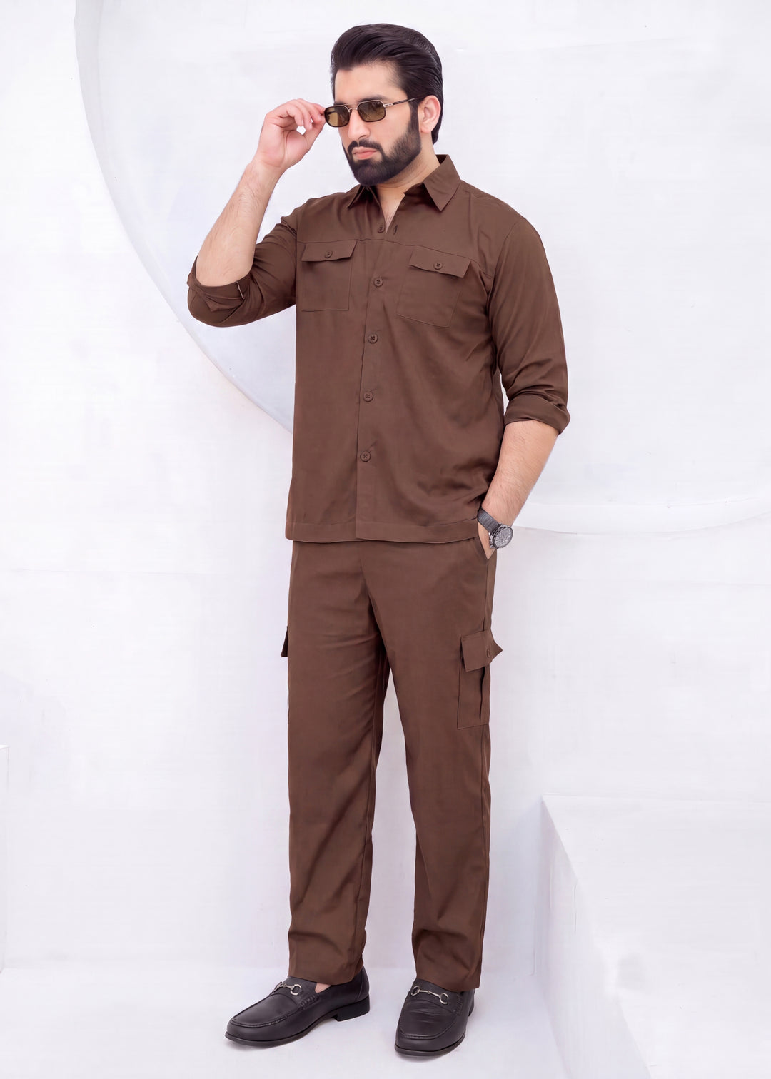 Brown Classic - Premium Safari Suit