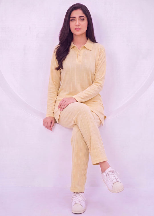 Lime Knit - Premium Cotton Twinset