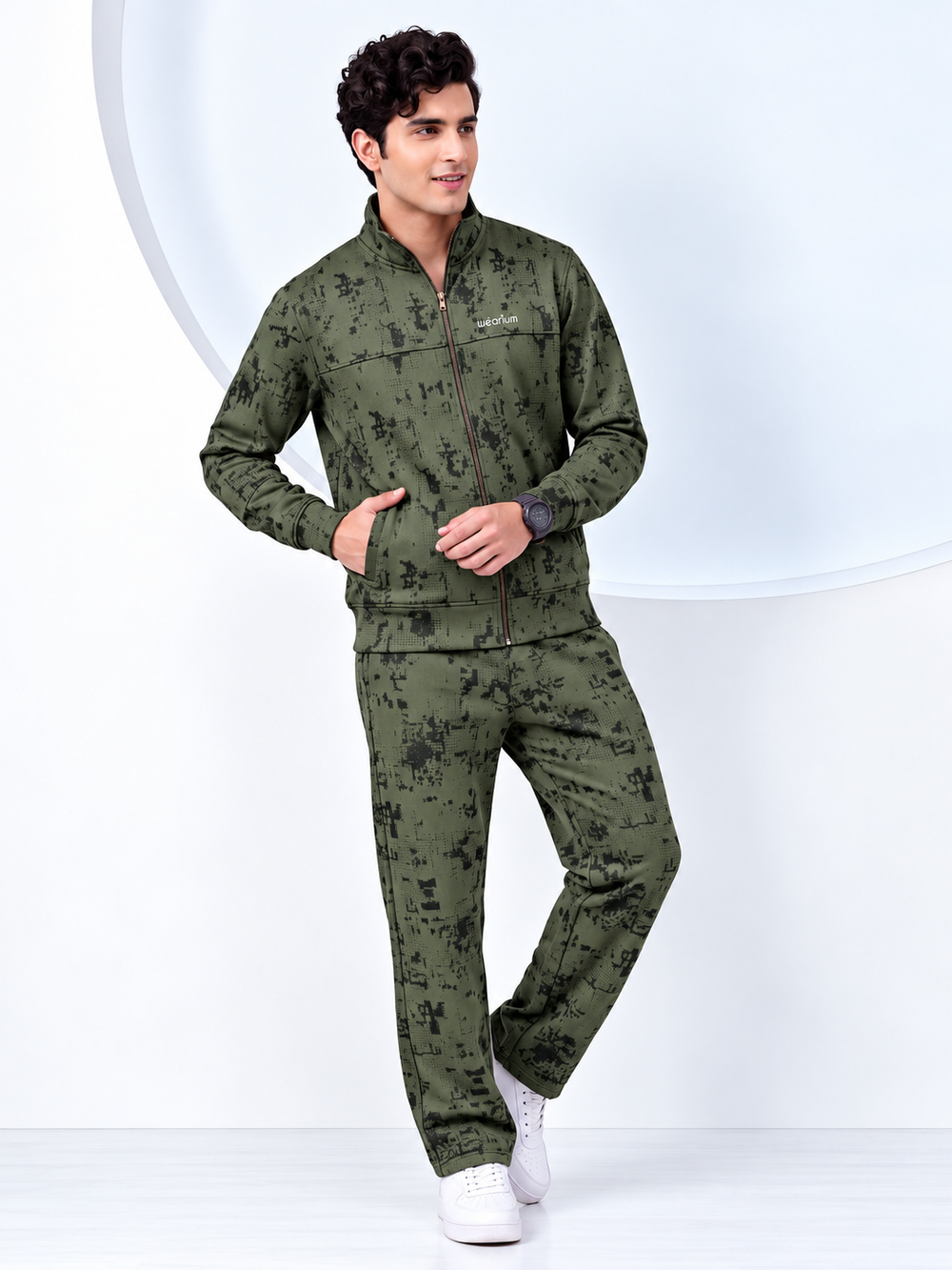 Premium Imported Scuba – Olive Green