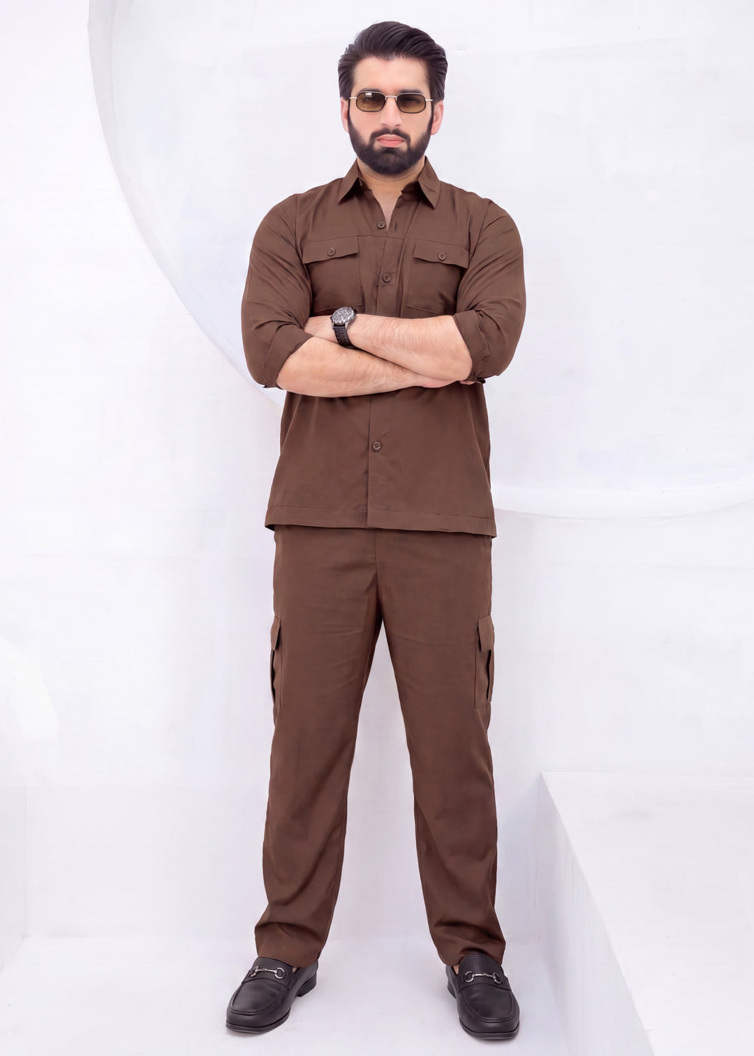 Brown Classic - Premium Safari Suit