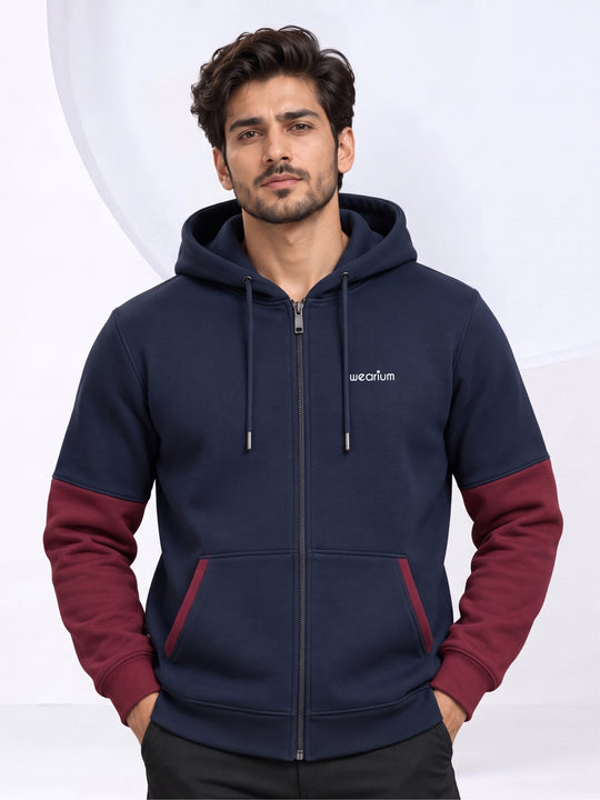 Urban Duo Premium Cotton – Navy Blue & Burgundy