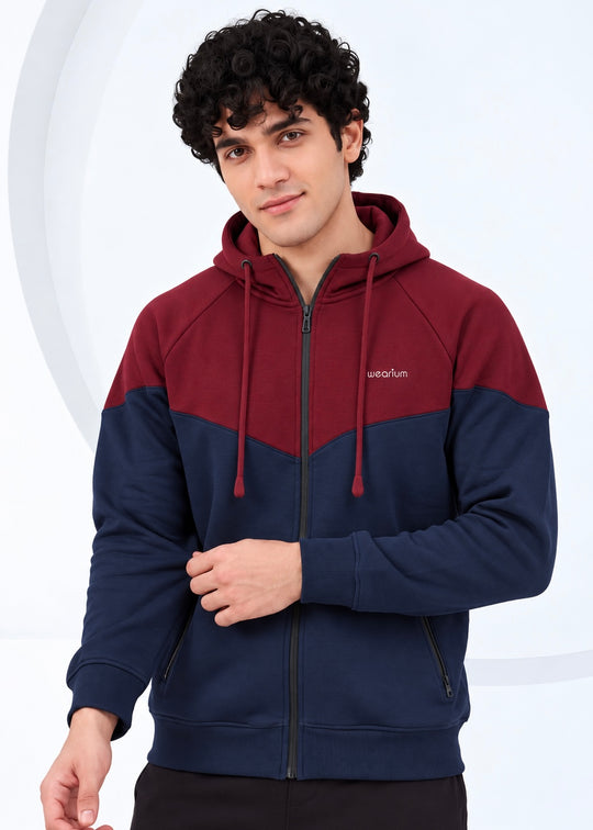 DualTone Hoodie - Premium Cotton Fleece