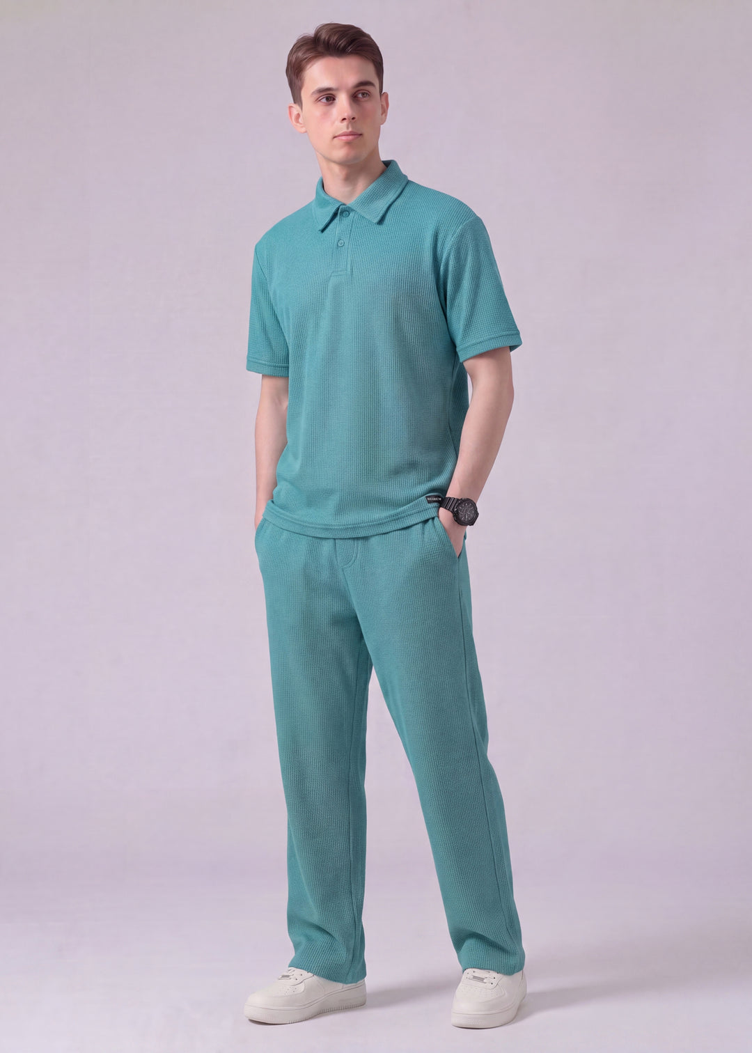 Mint WK - Premium Waffle Knit Twinset