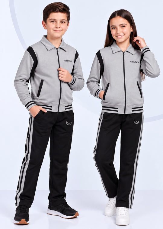 Steel Graphite - Kids Winter Tracksuit