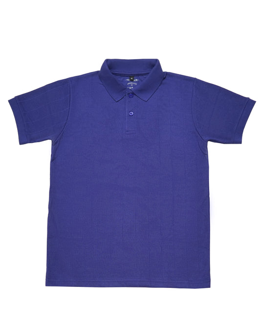 Indigo Knitted Polo