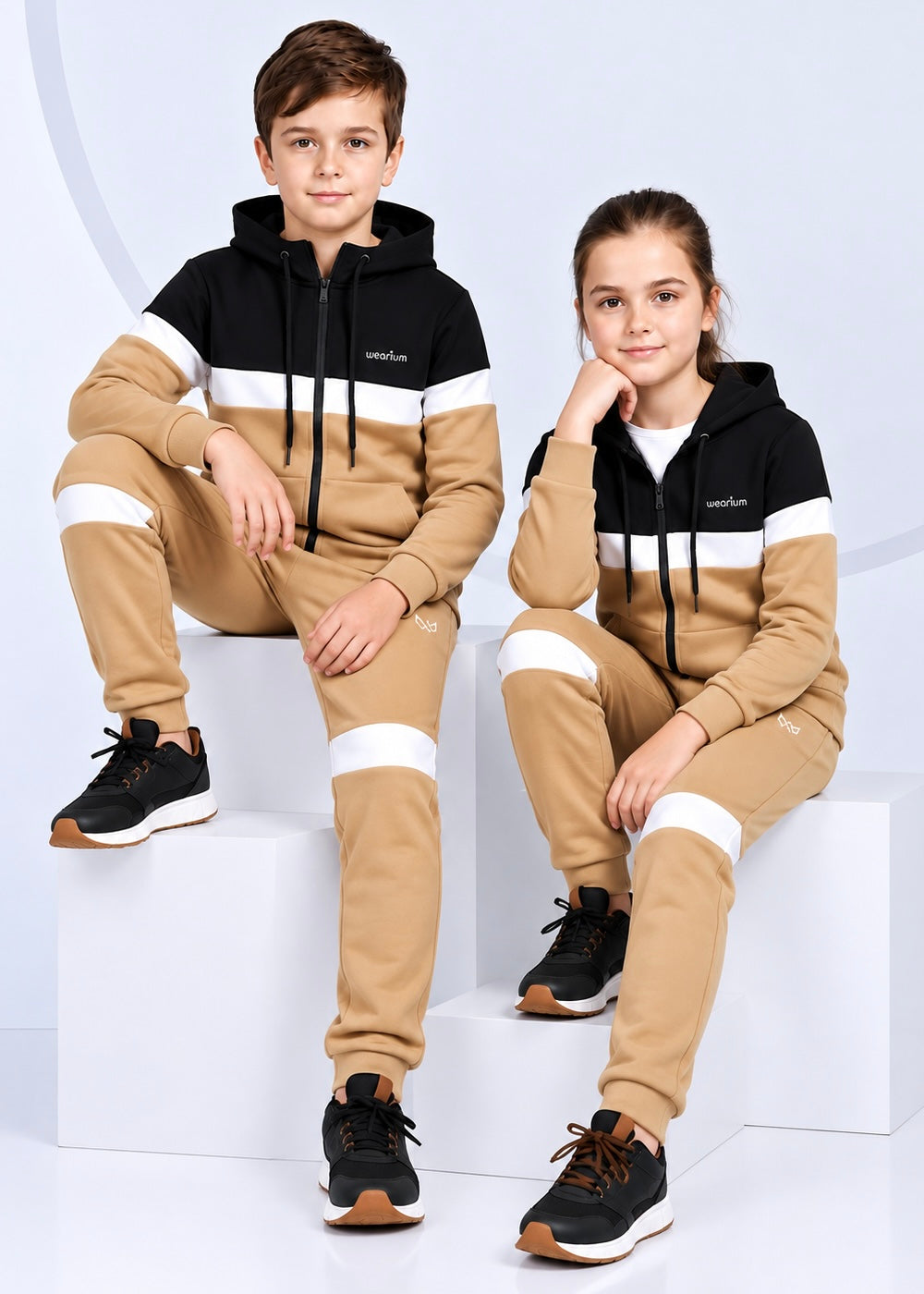 Colorblock - Kids Winter Tracksuit