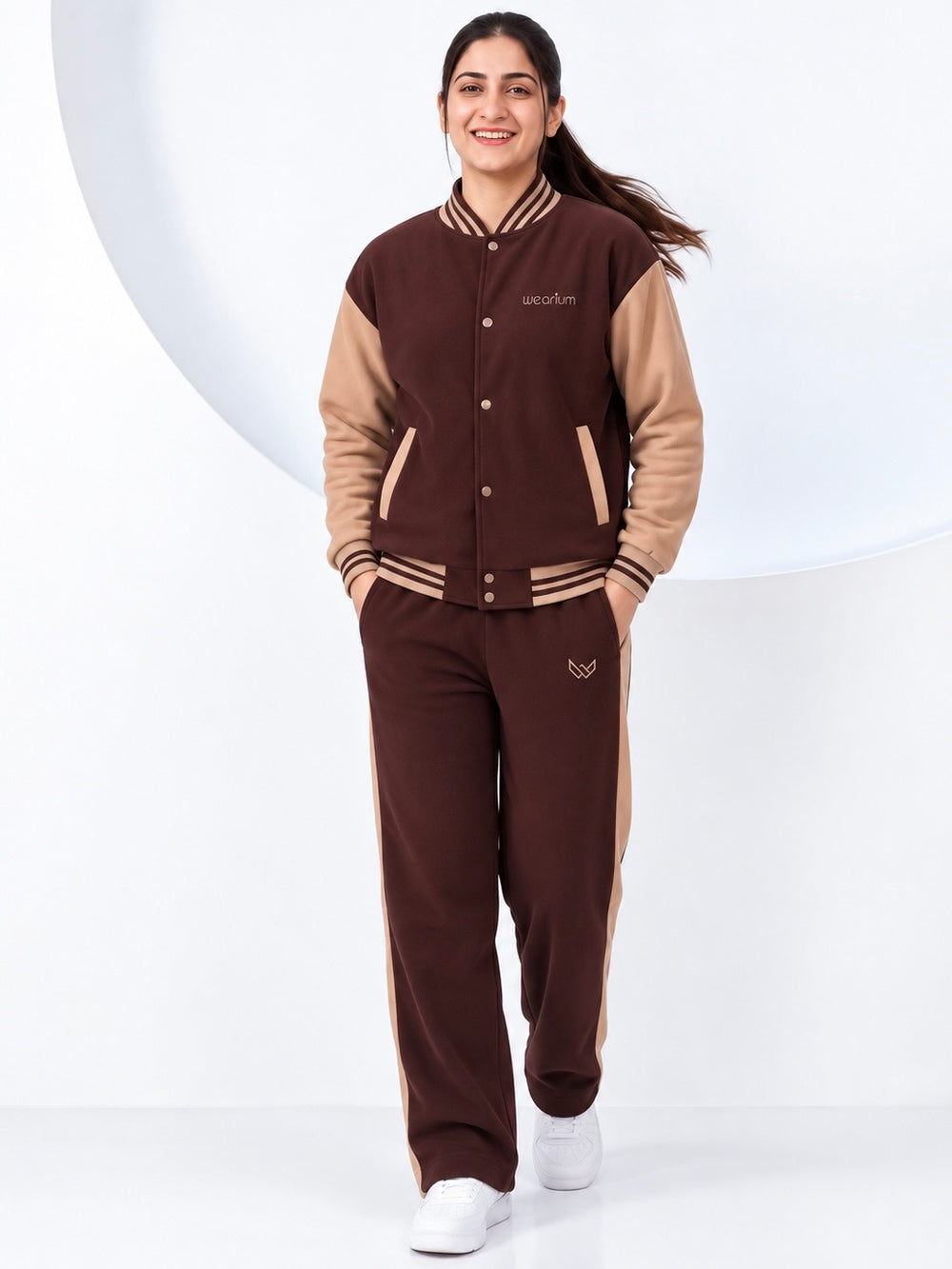 W-Heritage Brown Varsity - LE Tracksuit