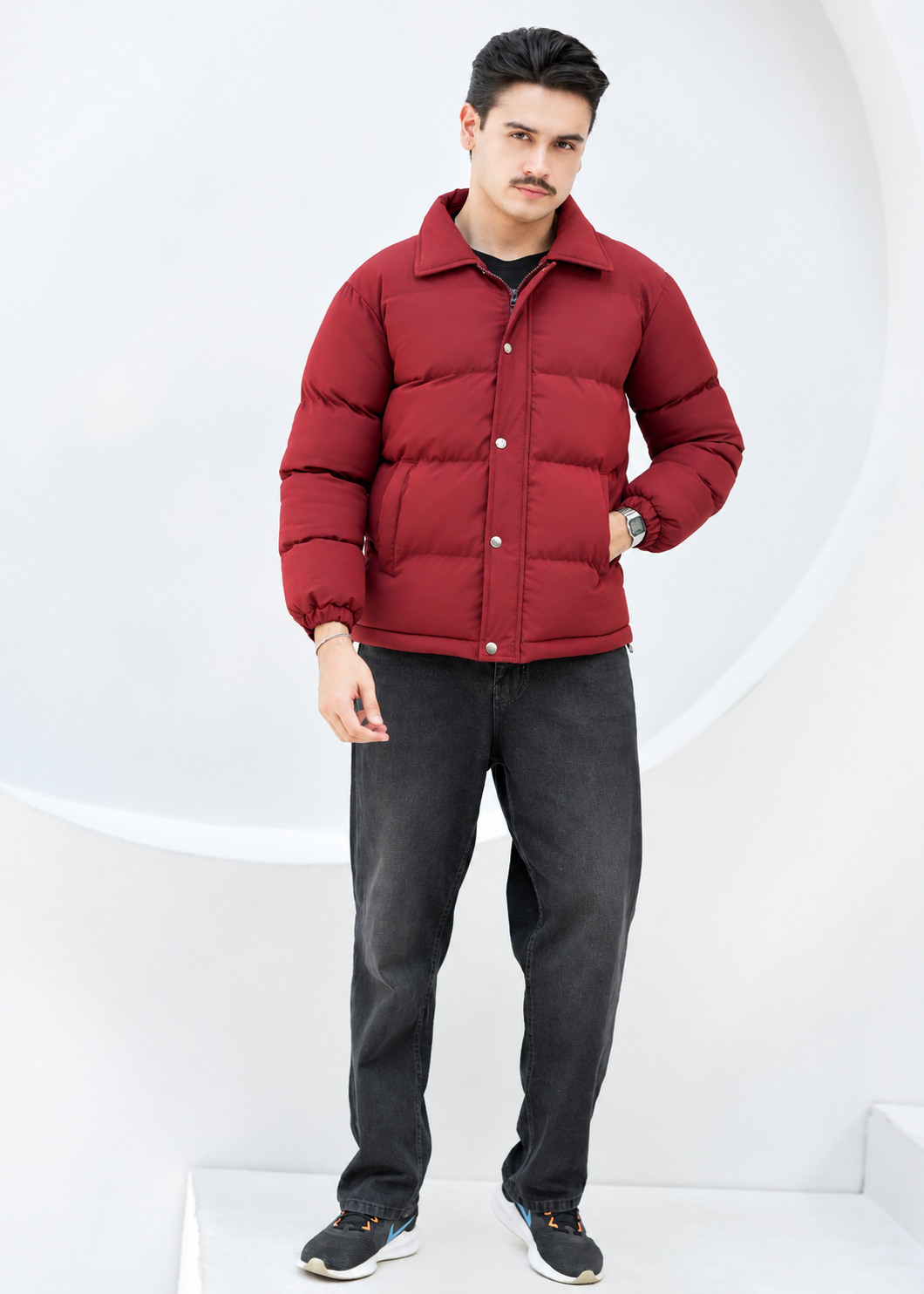 The Heritage Jacket - Maroon Masterpiece