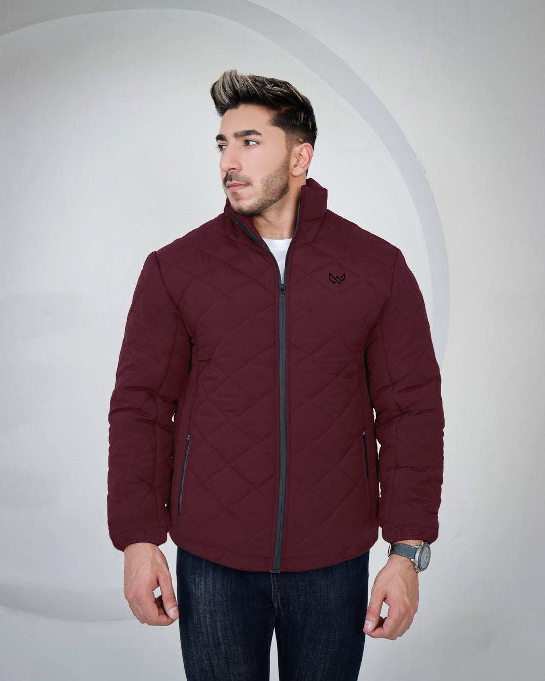 Bubble Jacket - Maroon