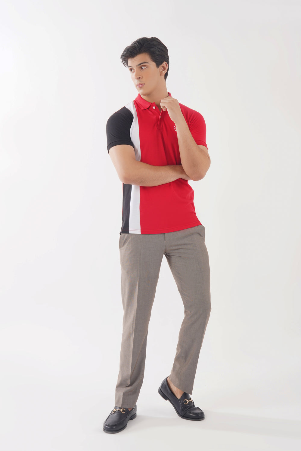 Crimson Fusion Polo