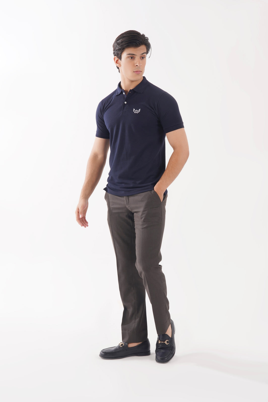 Deep Navy Basics Polo