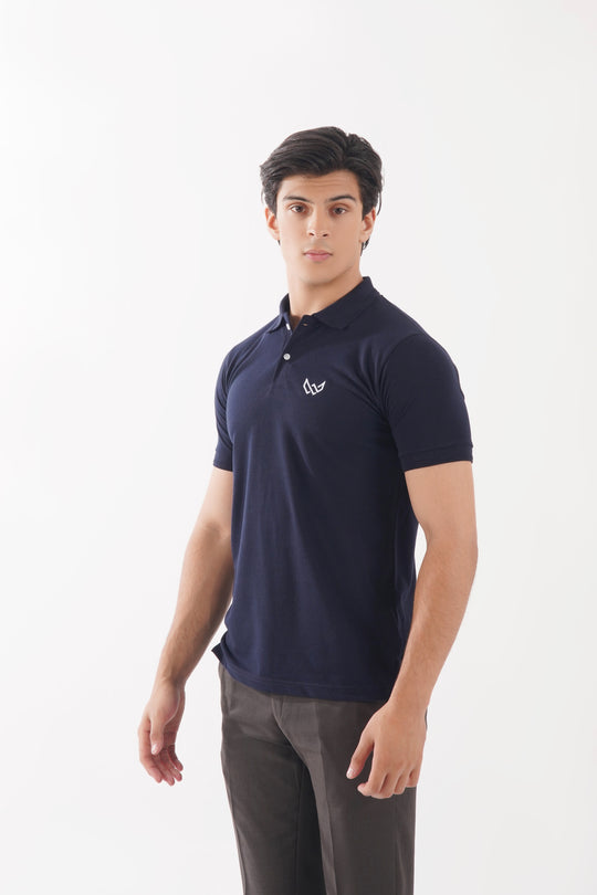 Deep Navy Basics Polo