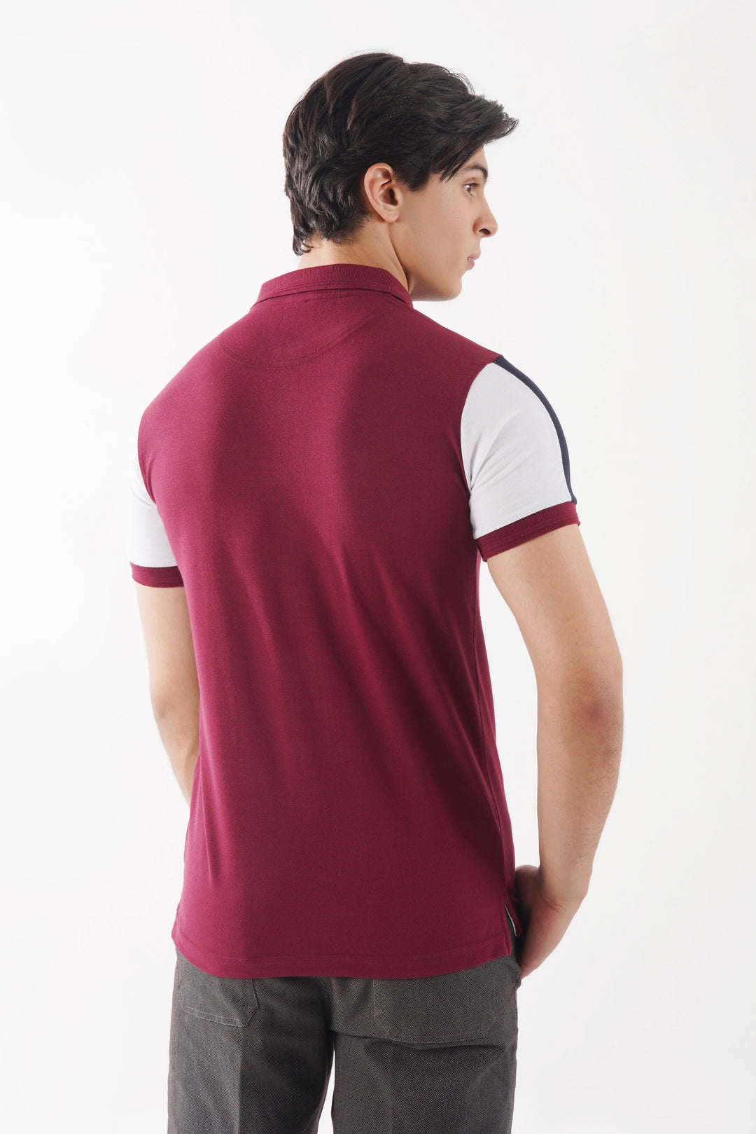 Maroon Maritime Polo