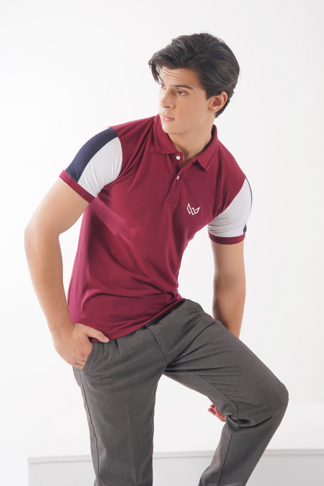 Maroon Maritime Polo