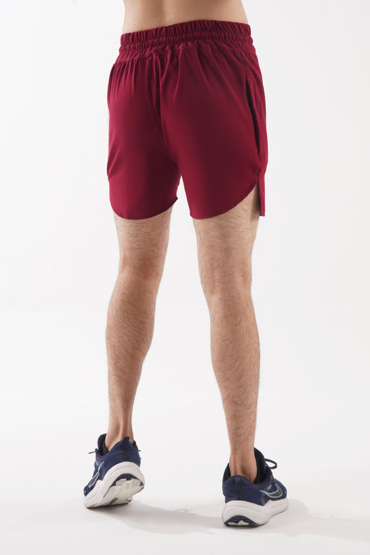 SprintStyle Training Shorts - Maroon