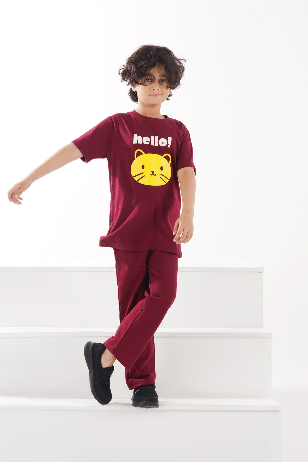 Hello Kitten - Cotton Tracksuit