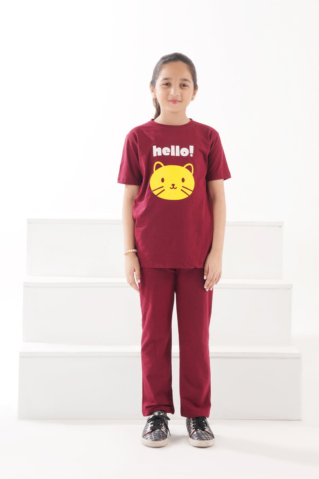 Hello Kitten - Cotton Tracksuit