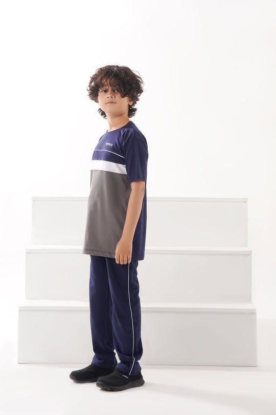 Slate Navy - Cotton Twinset